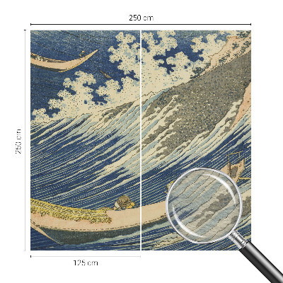 Fotobehang op maat Zeegolven