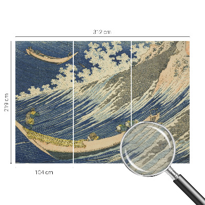 Fotobehang op maat Zeegolven