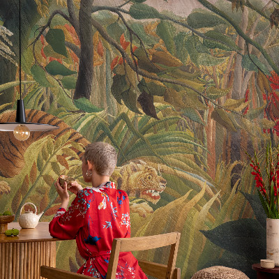 Fotobehang woonkamer Exotische tijger