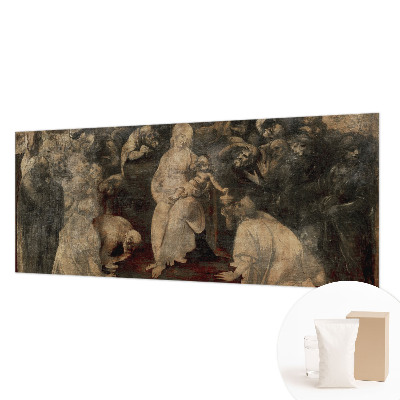 Naadloos fotobehang Geestelijke ontmoeting