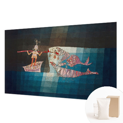 Fotobehang voor slaapkamer Visser-jager