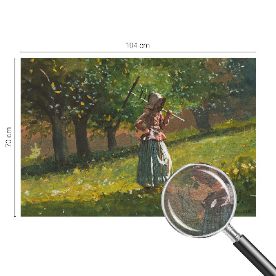 Modern fotobehang voor de woonkamer Herfstmiddag