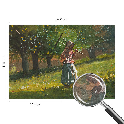 Modern fotobehang voor de woonkamer Herfstmiddag