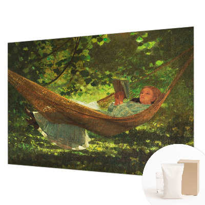 Hoogwaardig fotobehang Ontspannen in een hangmat