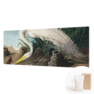 Kwalitatief fotobehang met een majestueuze reiger als motief
