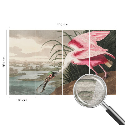 Sfeervol fotobehang Exotische vogel