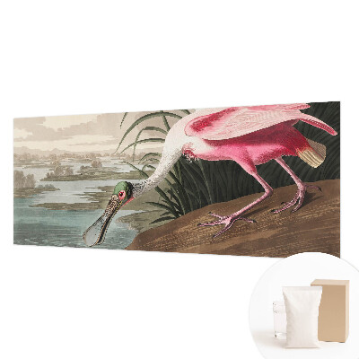 Sfeervol fotobehang met een afbeelding van een exotische vogel