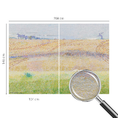 Uniek fotobehang Zomerveld