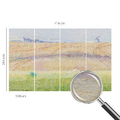 Uniek fotobehang Zomerveld