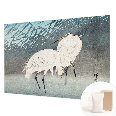 Vlies fotobehang Kwetsbare vogels