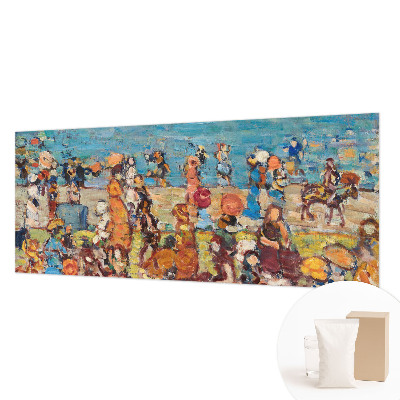 Vliesbehang fotobehang met een strandscène