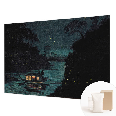 Fotobehang vliesbehang Avondlichten