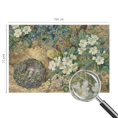 Vliesbehang fotobehang woonkamer Lente compositie