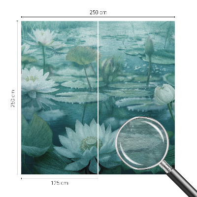 Fotobehang Waterbloemen