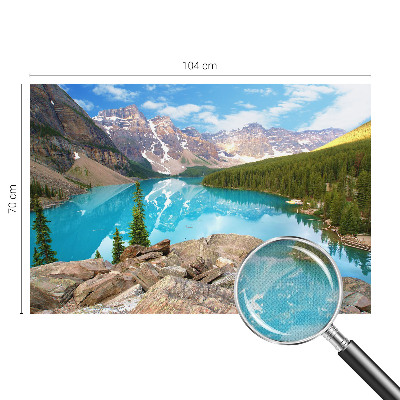 Fotobehang voor kinderkamer Blauw meer