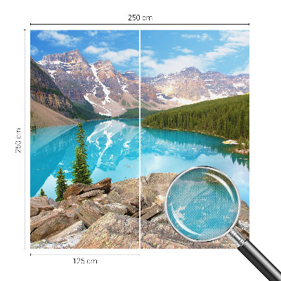 Fotobehang voor kinderkamer Blauw meer