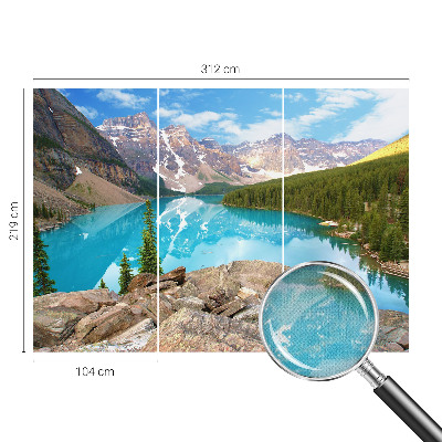 Fotobehang voor kinderkamer Blauw meer