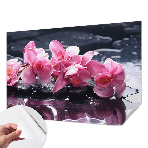 Fotobehang voor de kinderkamer met een bloemig en elegant motief