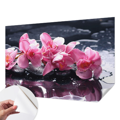 Fotobehang voor de kinderkamer met een bloemig en elegant motief