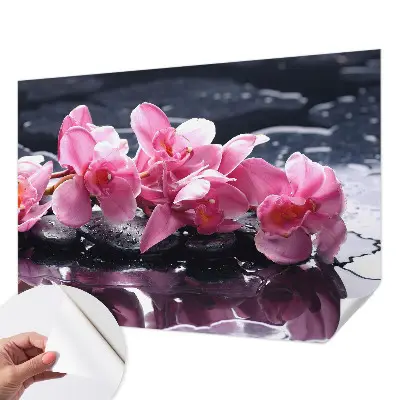 Fotobehang voor de kinderkamer met een bloemig en elegant motief