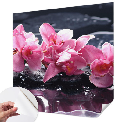 Fotobehang voor de kinderkamer met een bloemig en elegant motief