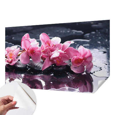 Fotobehang voor de kinderkamer met een bloemig en elegant motief