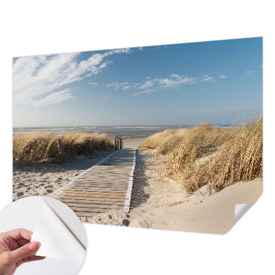 Fotobehang zelfklevend Zeepad