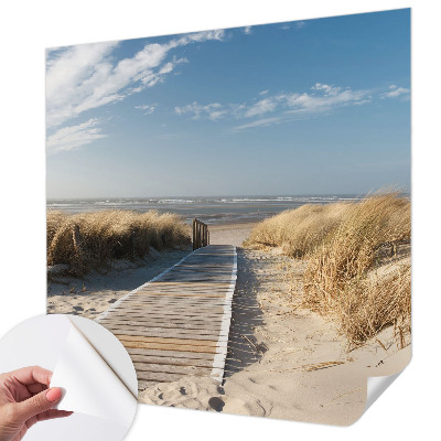 Fotobehang zelfklevend Zeepad