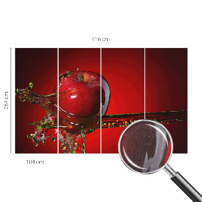 Zelfklevend fotobehang Sappige energie