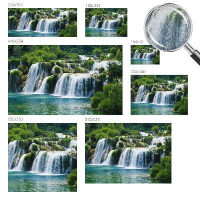 Zelfklevende behangsticker Natuurlijke harmonie