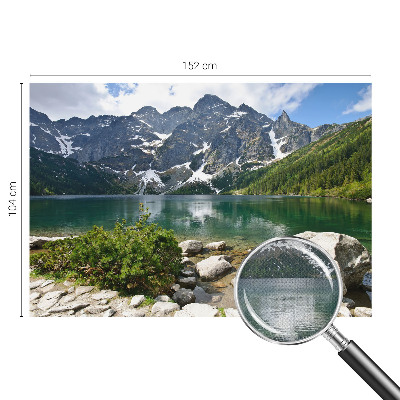 Zelfklevend fotobehang Bergmeer