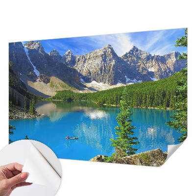 Foto behang voor de kinderkamer met het 'Bergmeer' motief