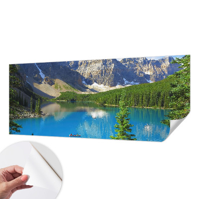Foto behang voor de kinderkamer met het 'Bergmeer' motief