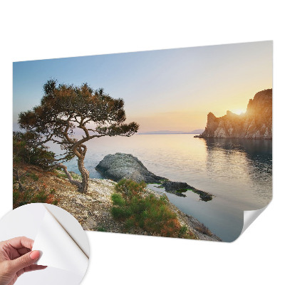 Fotobehang kinderkamer met een vredig natuurelement voor een kinderkamer