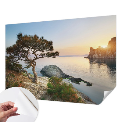 Fotobehang kinderkamer met een vredig natuurelement voor een kinderkamer