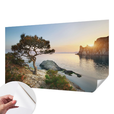 Fotobehang kinderkamer met een vredig natuurelement voor een kinderkamer