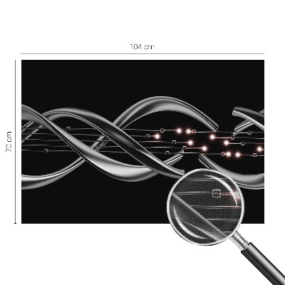 3D fotobehang Gevlochten patroon