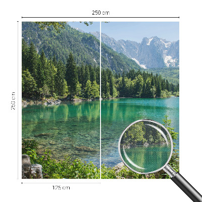 Fotobehang tienerkamer Groen meer