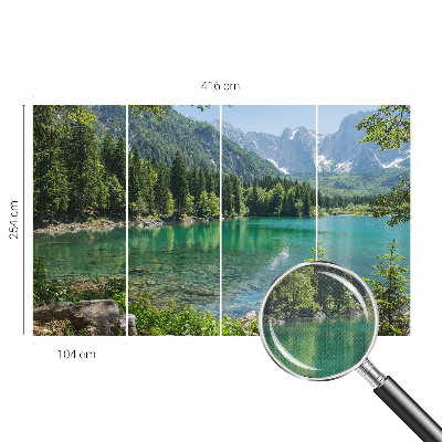 Fotobehang tienerkamer Groen meer