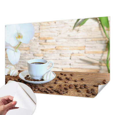 Fotobehang zelfklevend met een bloemig motief voor een ontspannen sfeer