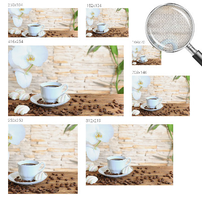 Fotobehang zelfklevend Bloemige ontspanning