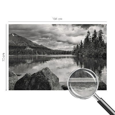 Zelfklevende behangsticker Bergpanorama