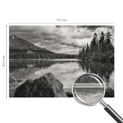 Zelfklevende behangsticker Bergpanorama