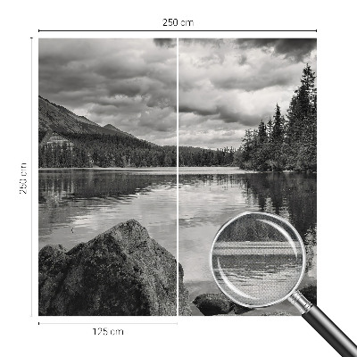 Zelfklevende behangsticker Bergpanorama