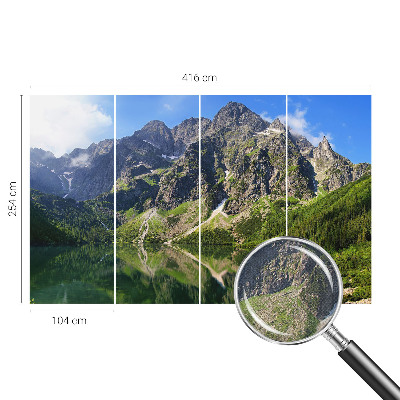 Fotobehang kinderkamer Schilderachtige bergen