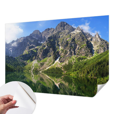 Fotobehang kinderkamer Schilderachtige bergen