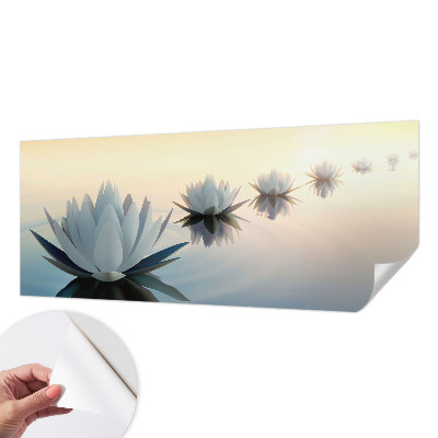 Fotobehang babykamer met een vredig uitzicht