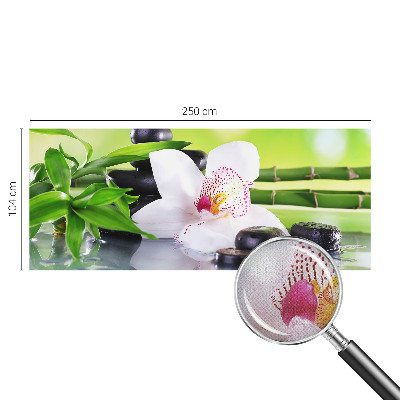 Fotobehang tienerkamer met een rustig natuureffect