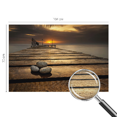 Fotobehang zelfklevend met een zonsondergang als motief