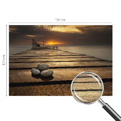 Fotobehang zelfklevend met een zonsondergang als motief